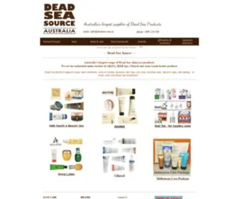 Deadsea.com.au(Dead Sea products) Screenshot