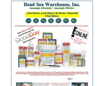 Deadseawarehouse.com(Dead Sea Warehouse) Screenshot