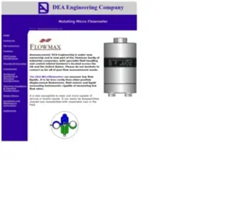 Deaengineering.com(Using Micro Flowmeter for liquid flow measurement) Screenshot