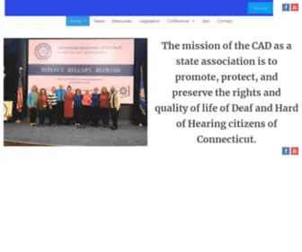 Deafcad.org(Built with SitePad) Screenshot