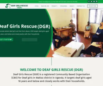 Deafgirlsrescue.org(Deaf Girls Rescue) Screenshot