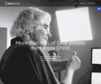 Deafharbor.org(Together Experiencing Jesus) Screenshot