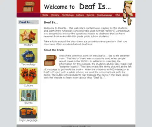 Deafis.org(Deaf Is) Screenshot