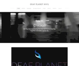 Deafplanetsoul.org(Deaf Planet Soul) Screenshot