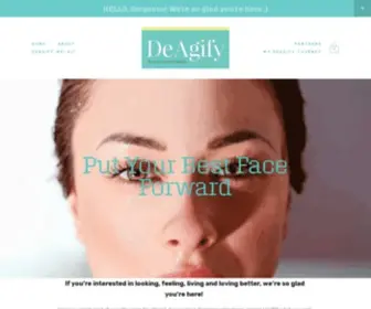 Deagify.com(DeAgify) Screenshot