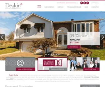 Deakinrealty.ca(Deakin Realty) Screenshot