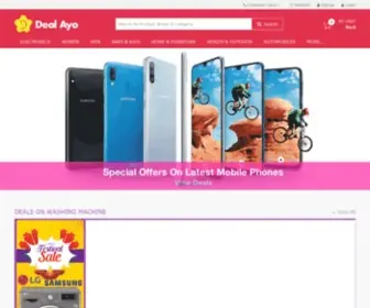 Dealayo.com(Trusted and easy to use online shopping store in Nepal) Screenshot