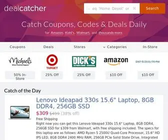 Dealcatcher.com(DealCatcher Coupons) Screenshot