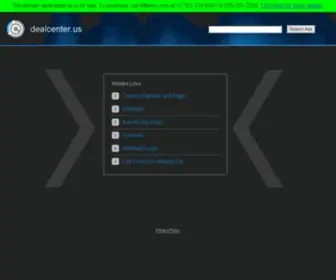 Dealcenter.us(Affiliate Control Panel) Screenshot