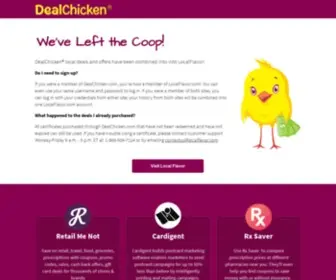 Dealchicken.com(Northern Virginia Deals & Coupons) Screenshot