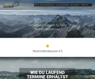 Dealcloser.ch(Mehr Vertragsabschl) Screenshot