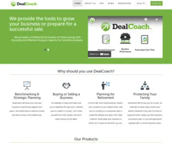 Dealcoach.com(Online Business Valuation) Screenshot