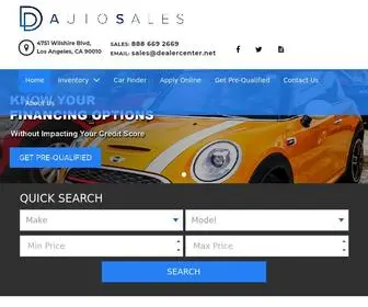 Dealdriverdemo.com(DD Auto Sales) Screenshot