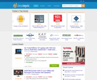 Dealepic.com(Best Deals Online) Screenshot