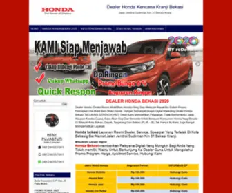 Dealer-Hondabekasi.com Screenshot