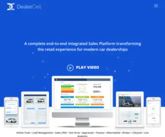 Dealercell.com.au Screenshot