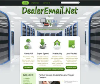 Dealeremail.net Screenshot