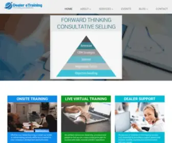 Dealeretraining.com(Automotive Training and Consulting Company) Screenshot