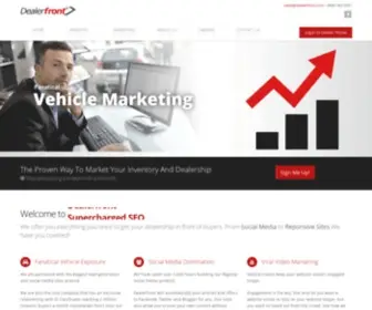 Dealerfront.com(Automotive SEO) Screenshot