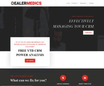 Dealermedics.com Screenshot