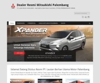 Dealermitsubishipalembang.com(Mitsubishi Palembang) Screenshot