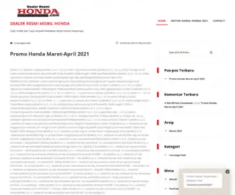 Dealerresmihonda.com(Cash, Kredit dan Tukar tambah Pembelian Mobil Honda Terpercaya) Screenshot