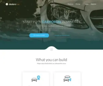 Dealersbox.com(Auto classifieds software) Screenshot