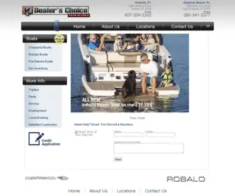 Dealerschoicemarine.com Screenshot