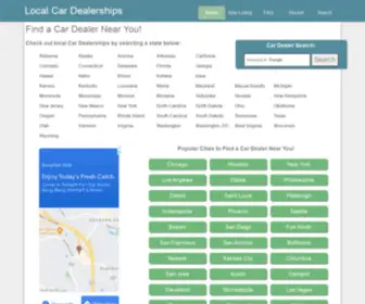 Dealershipnet.com(Car service centers) Screenshot
