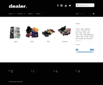 Dealerskateshop.com Screenshot