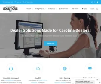 Dealersolutionssoftware.com Screenshot