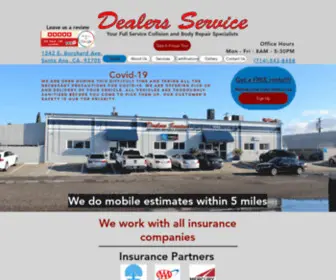 Dealersserviceinc.com Screenshot