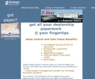 Dealersystem.com(Strategic&#039;s E) Screenshot