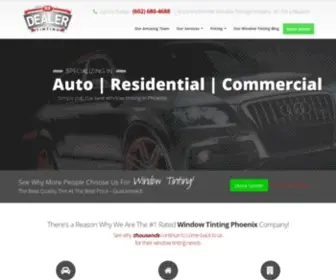 Dealertintingaz.com(Window Tinting Phoenix) Screenshot