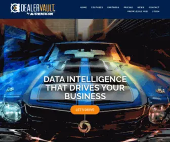 Dealervault.com Screenshot