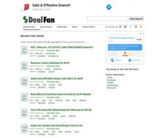 Dealfan.com(All the best Deals) Screenshot