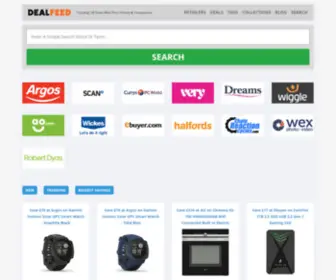 Dealfeed.co.uk(Deals & Best Prices at Currys) Screenshot