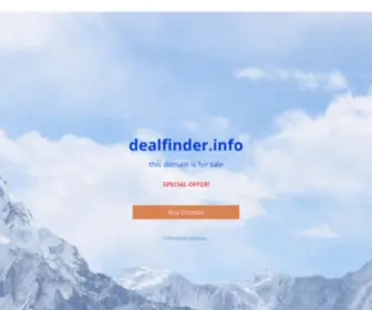 Dealfinder.info(For Sale) Screenshot