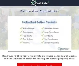 Dealfinder360.com(Dealfinder 360) Screenshot