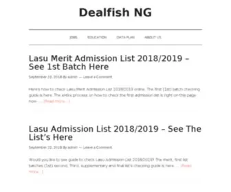 Dealfish.com.ng(Dealfish NG) Screenshot