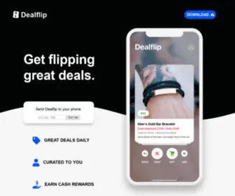 Dealflip.com(Home) Screenshot