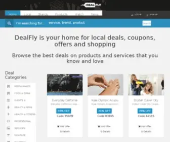 Dealfly.tv(The DealFly interactive shopping network) Screenshot