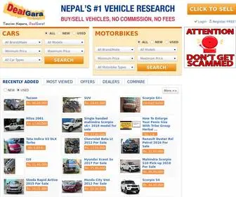 Dealgara.com(Car Prices Nepal) Screenshot