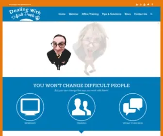 Dealingwithdifficultpeople.org(Learn to Deal With Difficult People) Screenshot