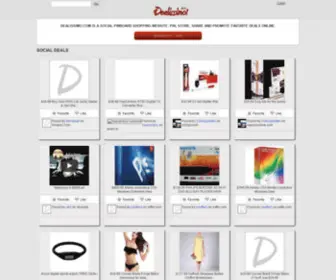 Dealissimo.com(Dealissimo Social Shopping) Screenshot