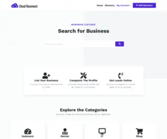 Dealkonnect.com(Deal Konnect) Screenshot