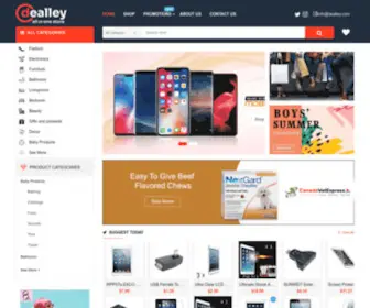 Dealley.com(Shop now) Screenshot