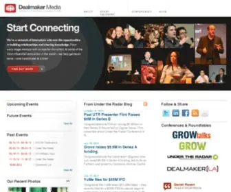 Dealmakermedia.com(Dealmaker Media) Screenshot