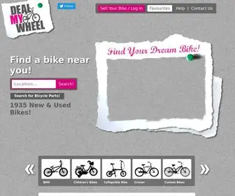 Dealmywheel.co.uk(1935 new and used second hand bikes in England) Screenshot