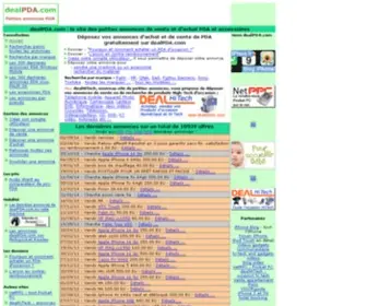 Dealpda.com(Petites annonces de vente et achat PDA et accessoires HP iPaq) Screenshot